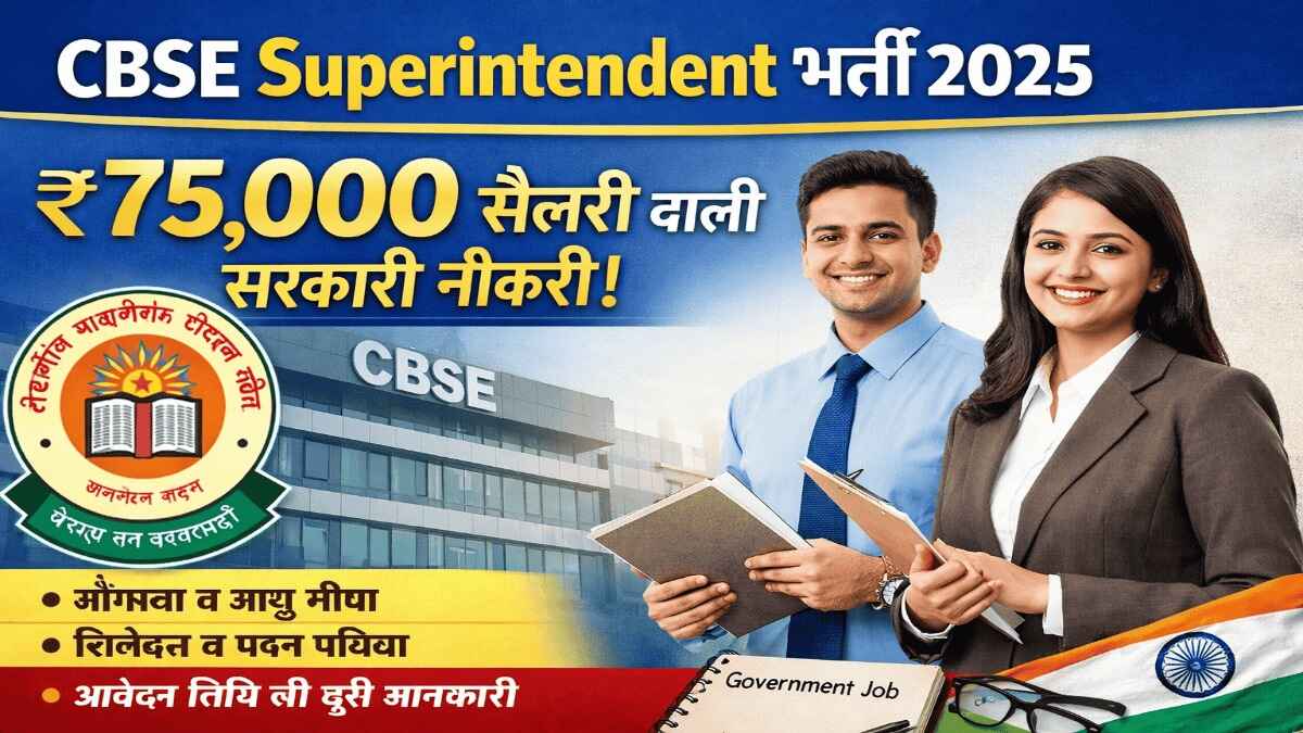 CBSE Superintendent Recruitment 2025 (Photo: ChatGPT)