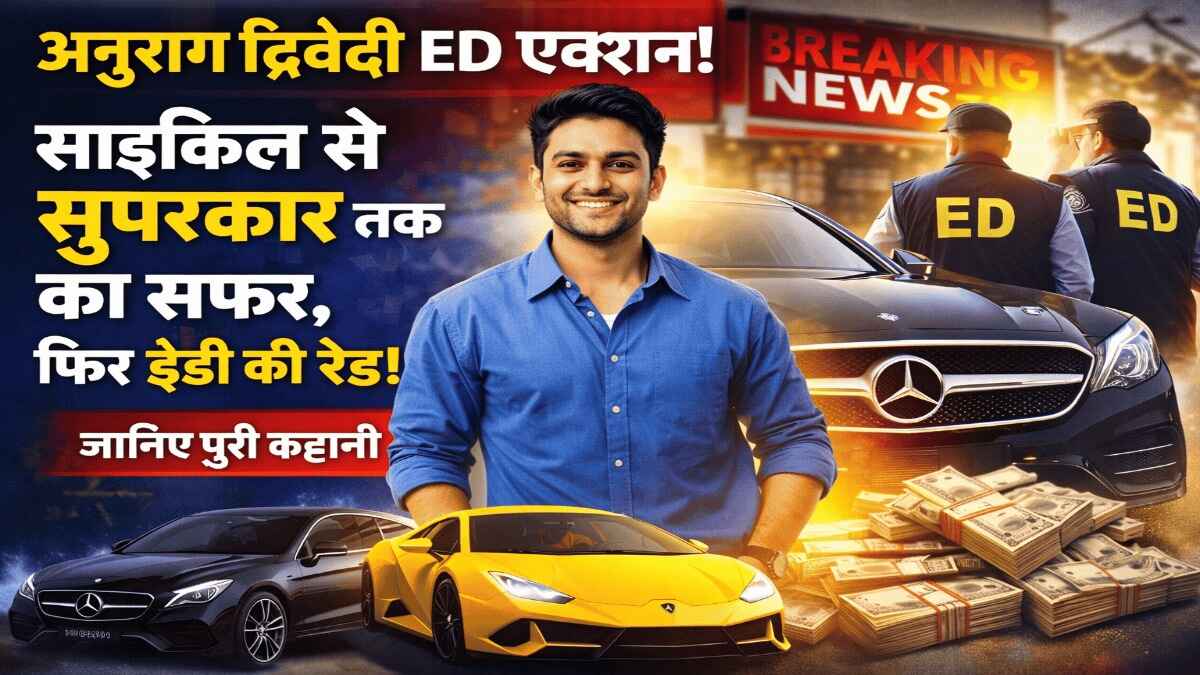 Anurag Dwivedi ED Action (Photo: ChatGPT)